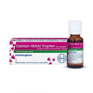 CETIRIZIN HEXAL Tropfen bei Allergien