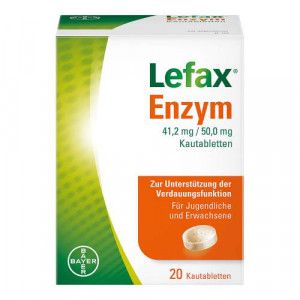 LEFAX Enzym Kautabletten